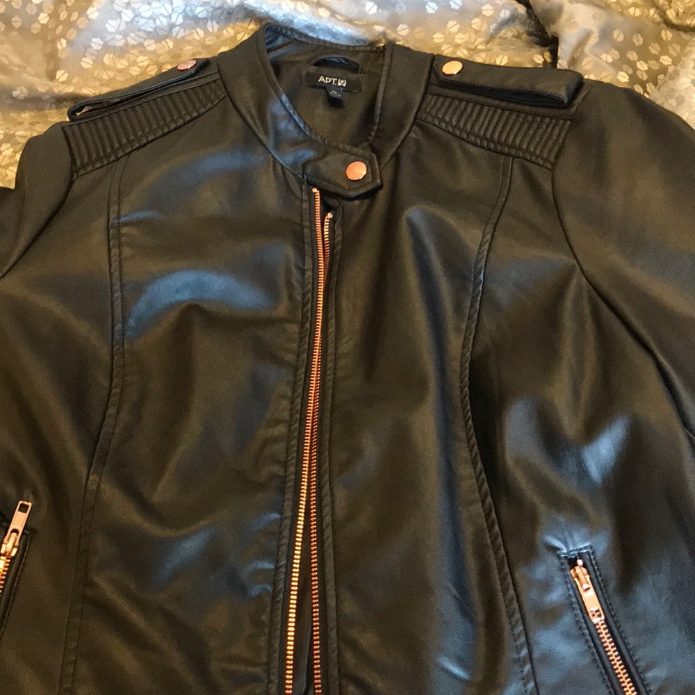 Leather jacket